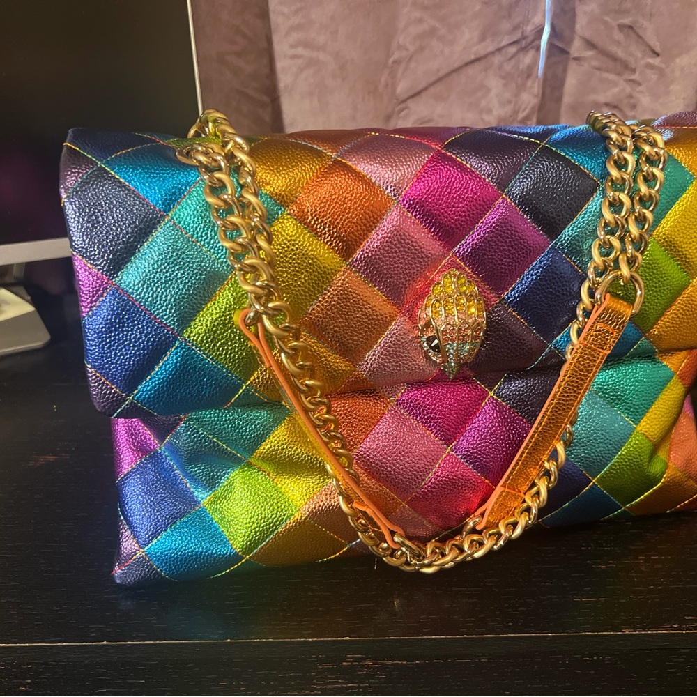 XXL Kensington Drench Multicolor Shoulder Bag - Picture 8 of 9